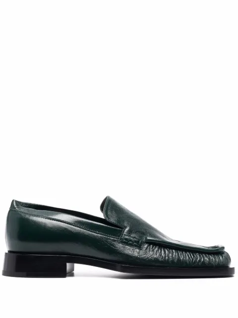 jil sander square toe flats