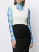 Raf Simons sleeveless cropped knitted top