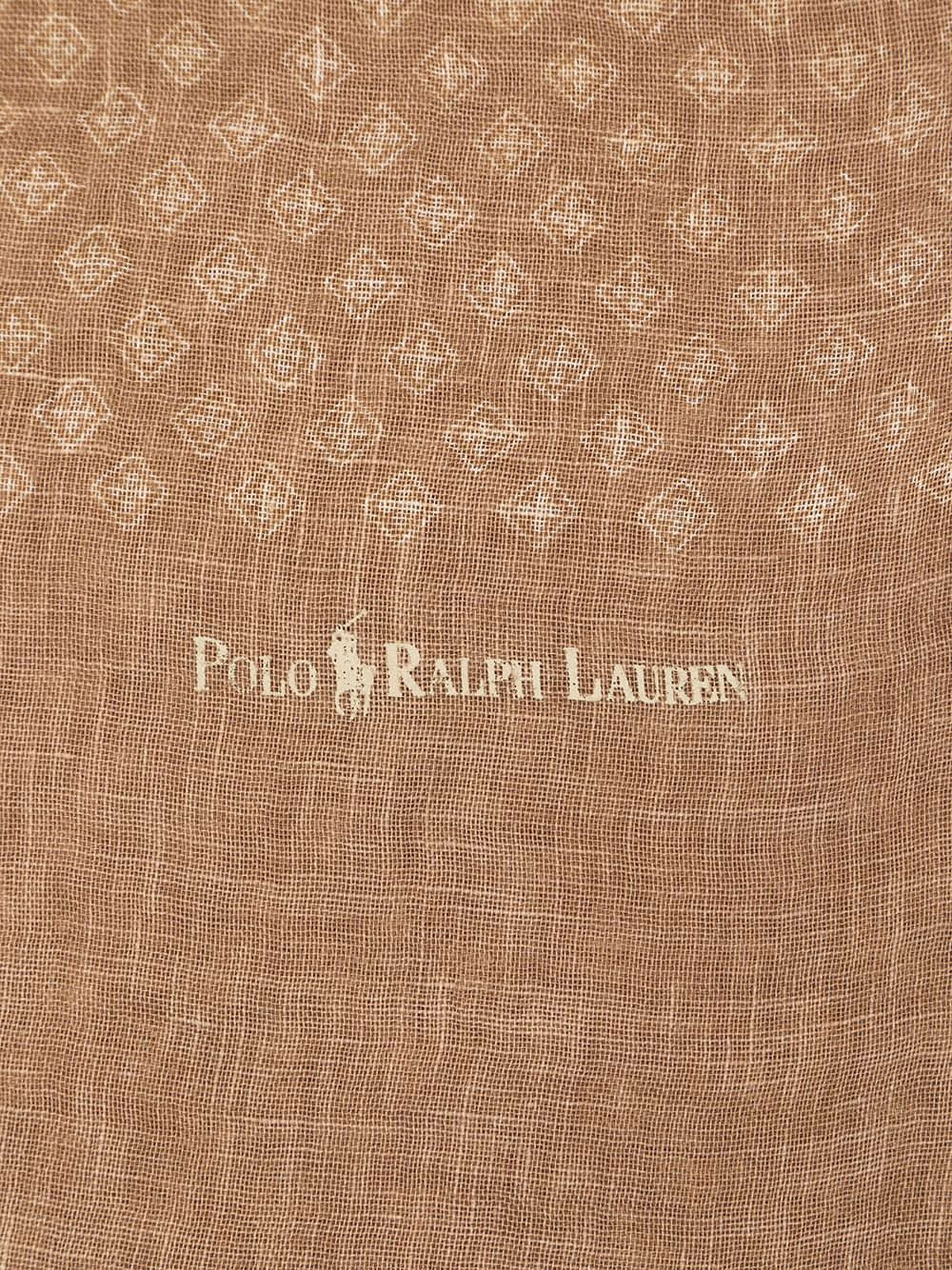 фото Polo ralph lauren шарф с геометричным принтом