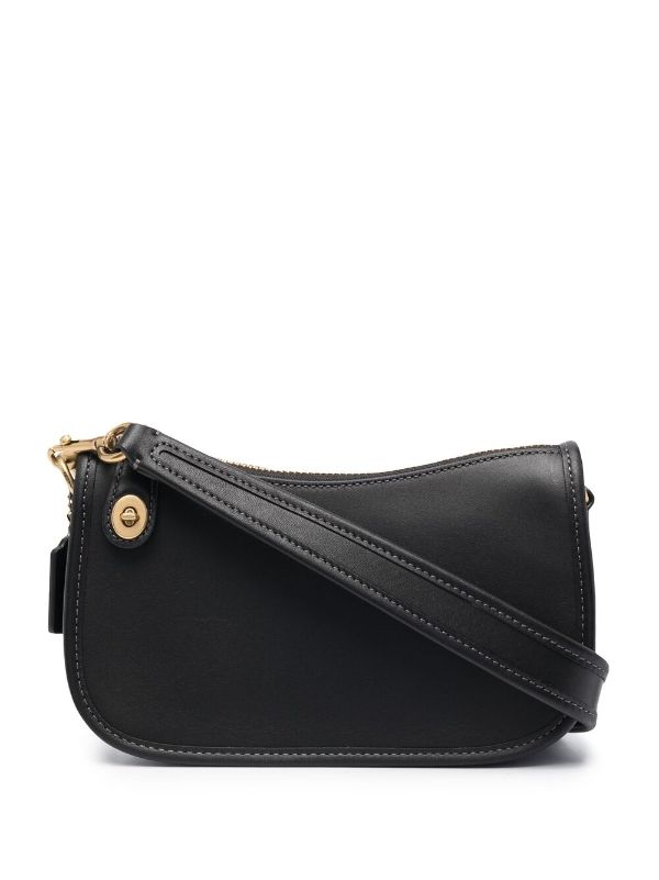 COACH Twist-lock Satchel Bag in Black