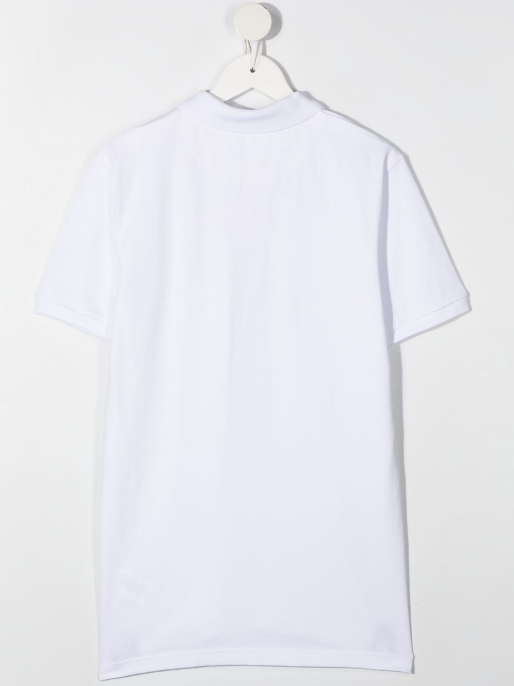 фото Givenchy kids рубашка поло с нашивкой-логотипом