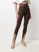 ADAMO Legging de tricô canelado