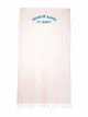 Mc2 Saint Barth Kids logo-embroidered striped towel
