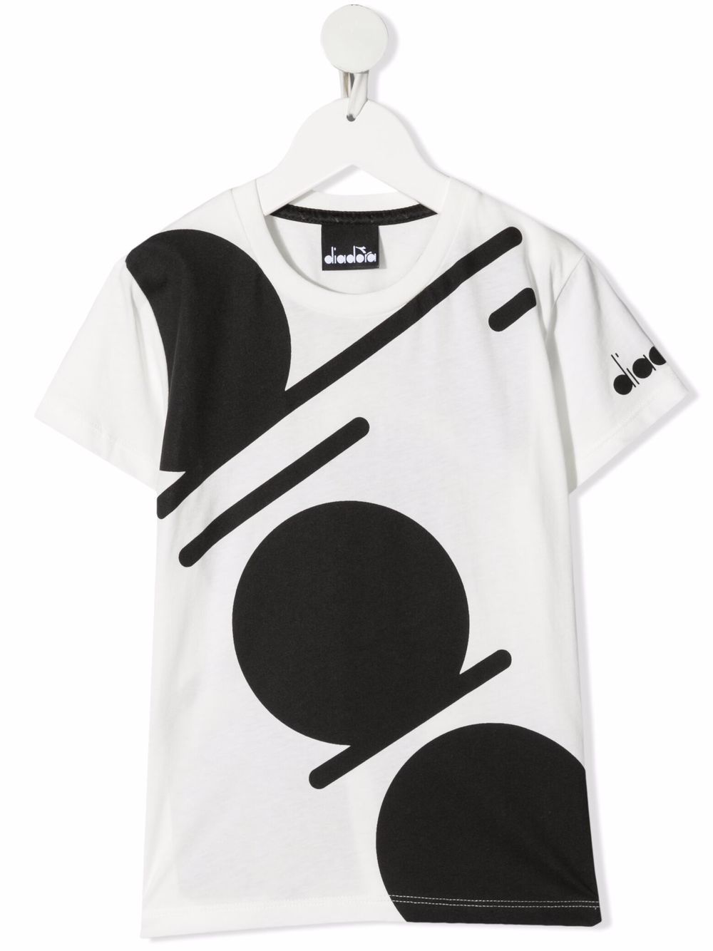 Diadora Junior Logo-print T-shirt In Weiss