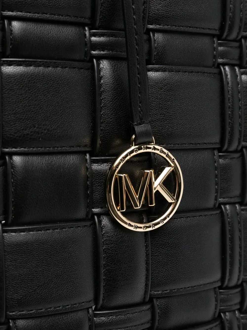 фото Michael michael kors плетеная сумка-тоут ivy