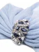 MaryJane Claverol Souk embellished terry-cloth turban