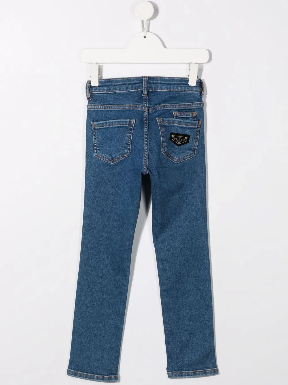 Philipp Plein Junior Iconic Plein regular-fit jeans | Image 2