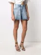 IRO high-rise raw-edge shorts