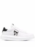 Karl Lagerfeld Karl patch low-top sneakers - White