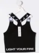 Image 2 of Diadora Junior TEEN iridescent logo-print racerback tank