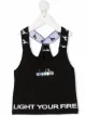 Image 1 of Diadora Junior TEEN iridescent logo-print racerback tank
