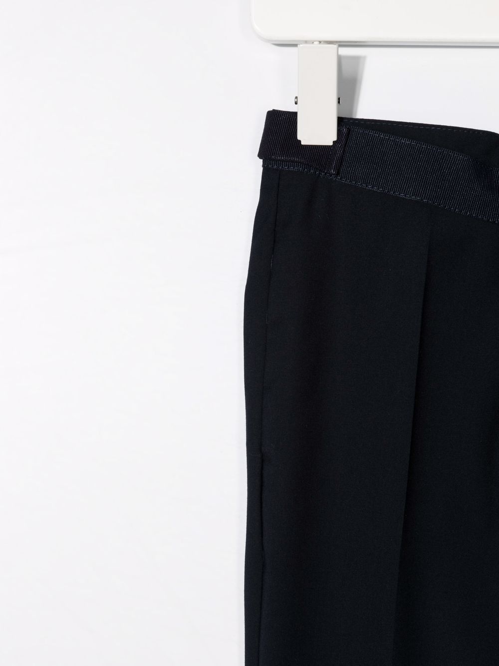 Shop Paolo Pecora Tailored Straight-leg Trousers In Blue