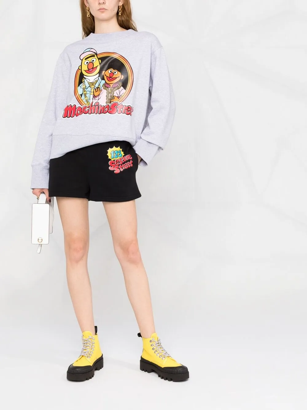 фото Moschino толстовка sesame street©