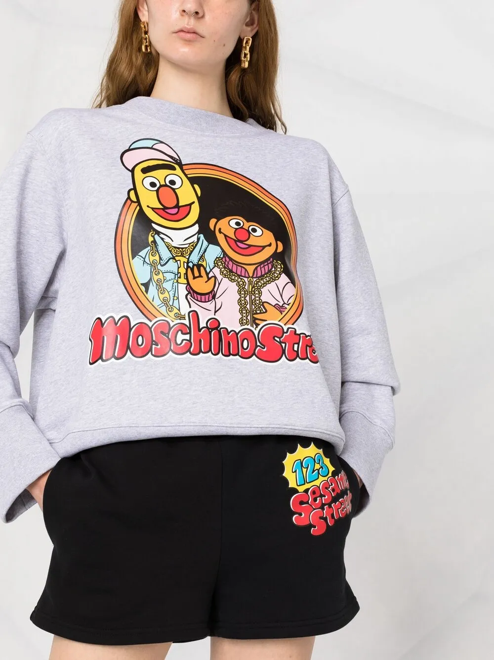 фото Moschino толстовка sesame street©