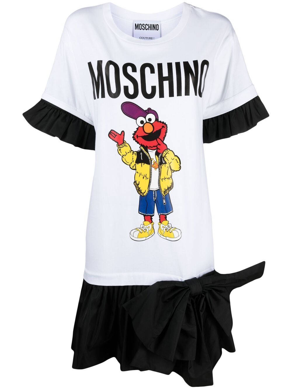 фото Moschino платье sesame street© с оборками