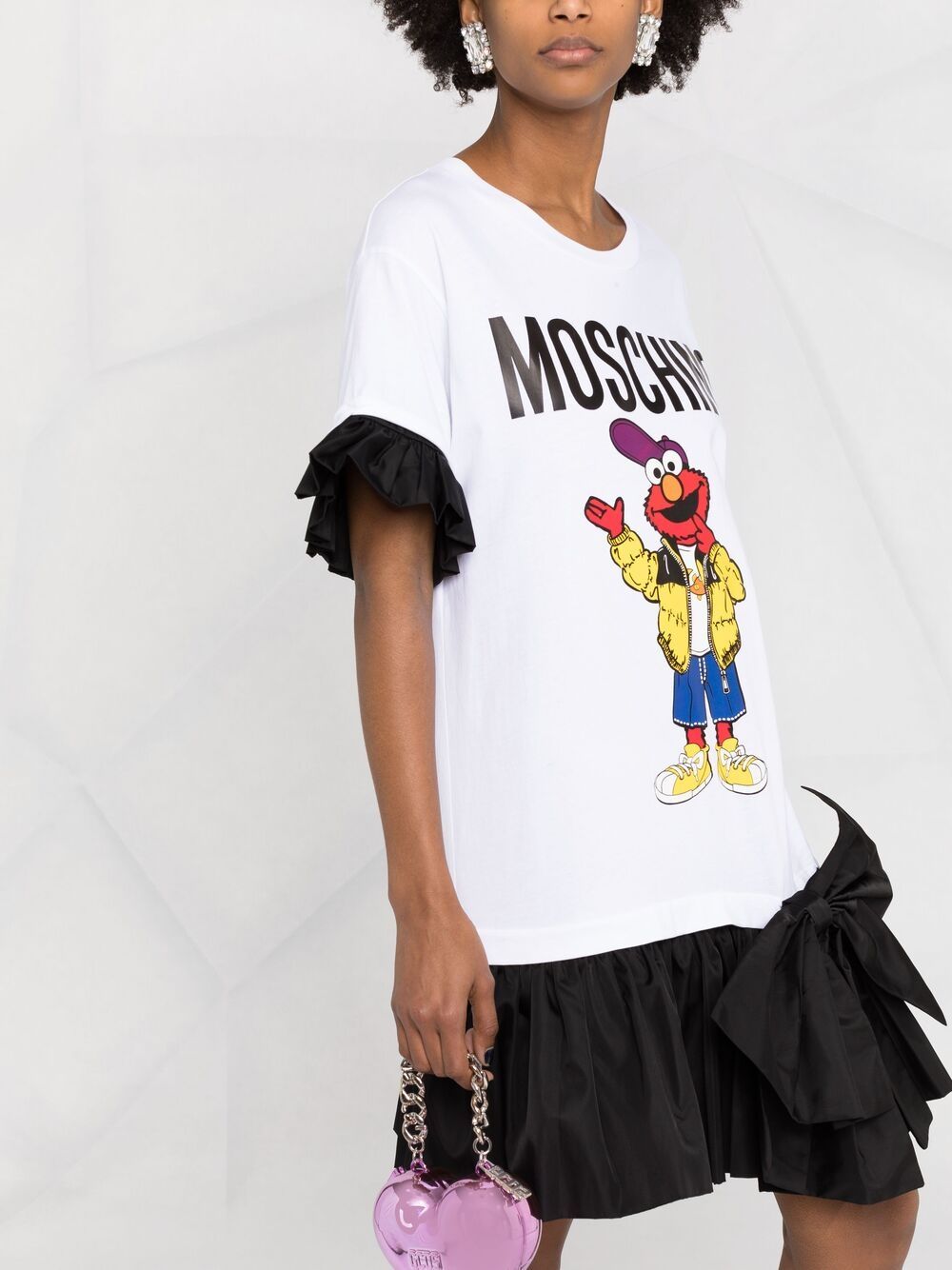 фото Moschino платье sesame street© с оборками