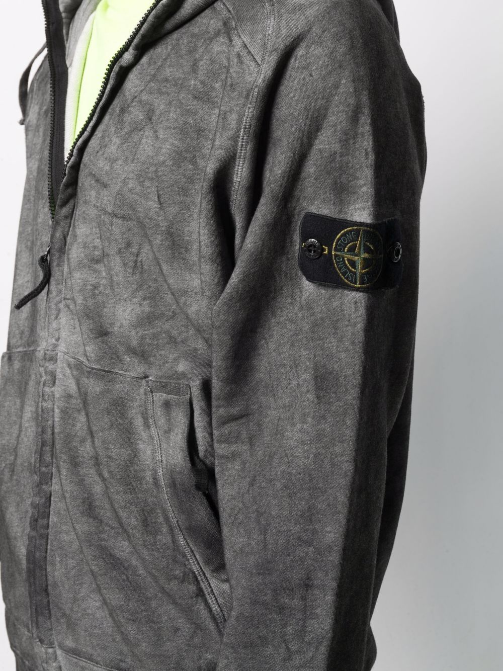 фото Stone island худи с нашивкой-логотипом