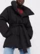 Acne Studios padded oversized belted coat