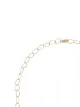 Ellis Mhairi Cameron 14kt yellow gold I slim textured link chain necklace