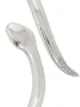 Nialaya Jewelry crystal-detail stainless steel cuff