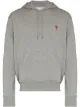 Image 1 of AMI Paris Ami Coeur logo-embroidered hoodie