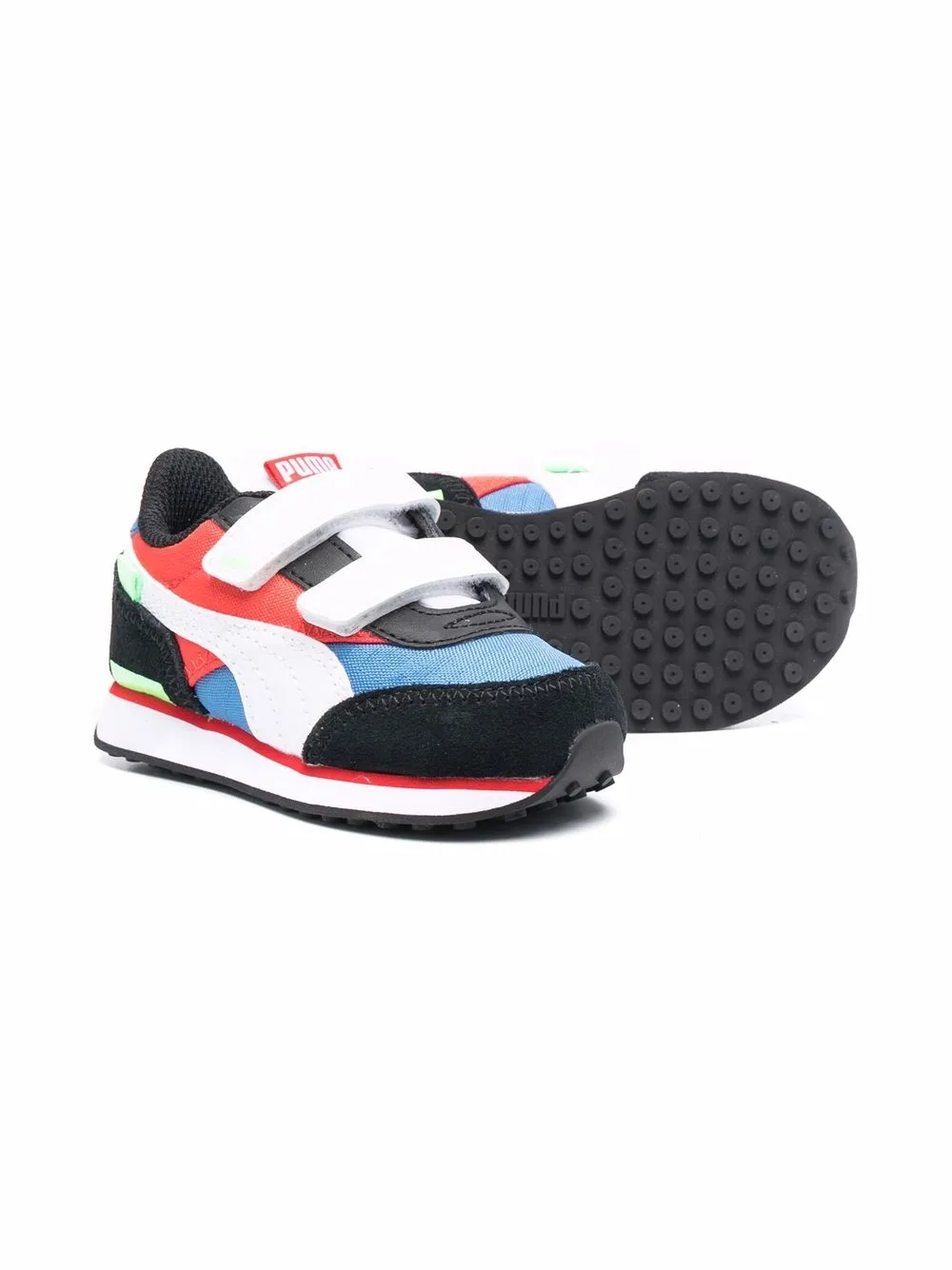 фото Puma кроссовки в стиле колор-блок