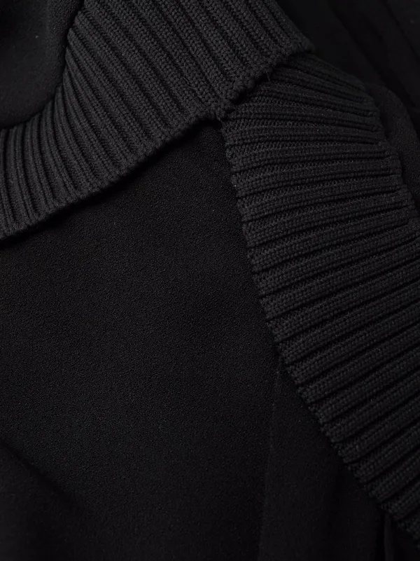 ★STELLA McCARTNEY直営店★長袖シングルスリーブ ミニドレス Stella McCartney ステラ・マッカートニー シングルスリーブ