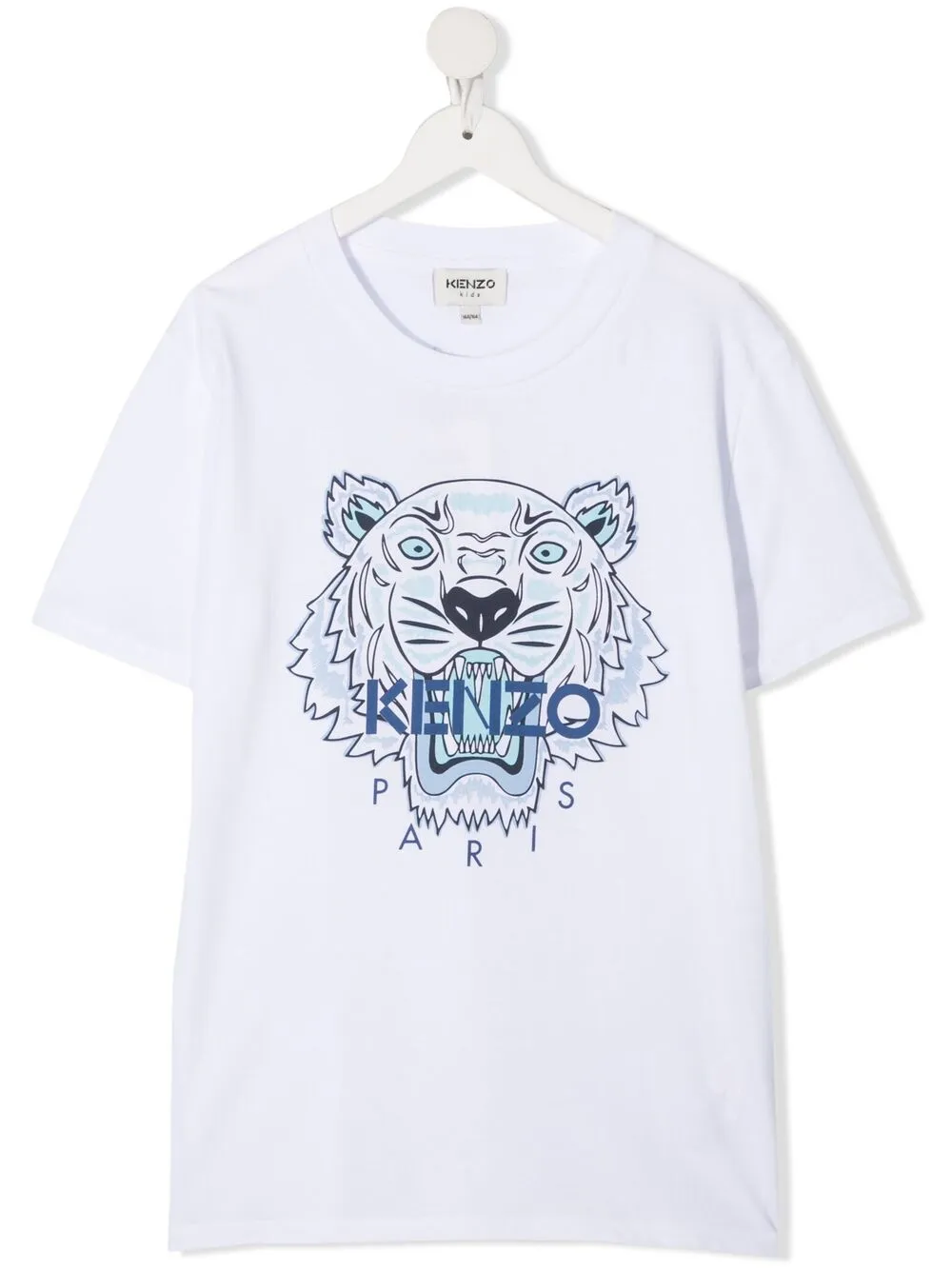 фото Kenzo kids футболка из органического хлопка с логотипом