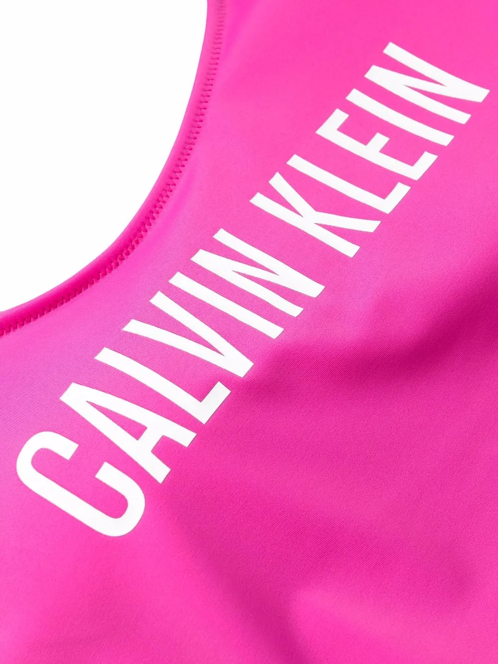 фото Calvin klein jeans купальник с u-образным вырезом и логотипом