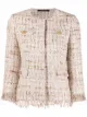 Image 1 of Tagliatore tweed fringed-edge jacket
