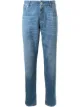 Image 1 of Brunello Cucinelli whiskered straight-leg jeans