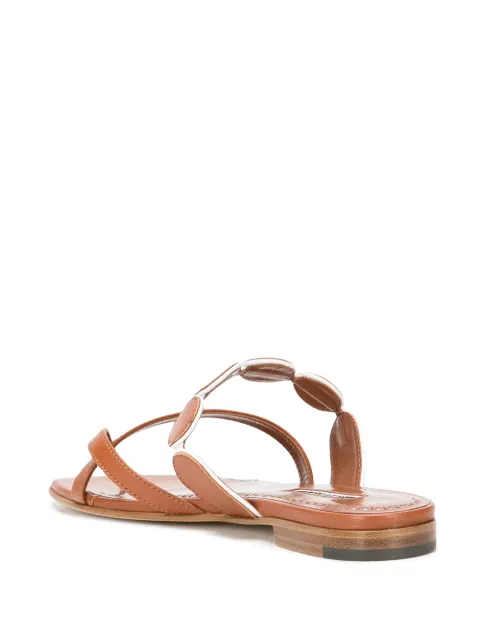 Manolo Blahnik レザーサンダル 通販 - FARFETCH