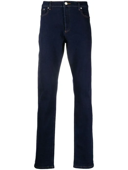 Jean droit à effet délavé - A.P.C. - Modalova