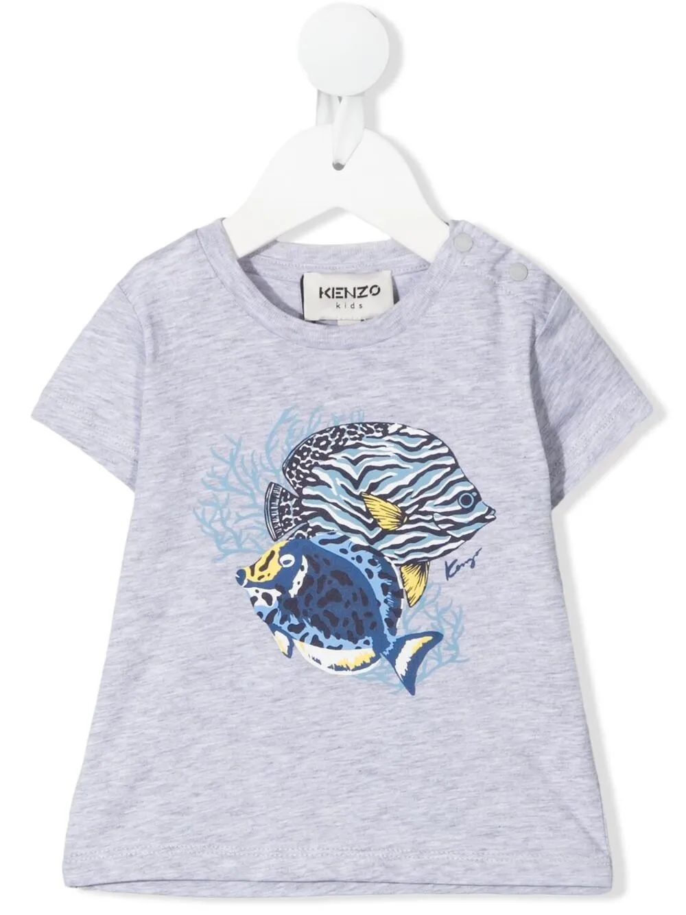 Kenzo fish t outlet shirt