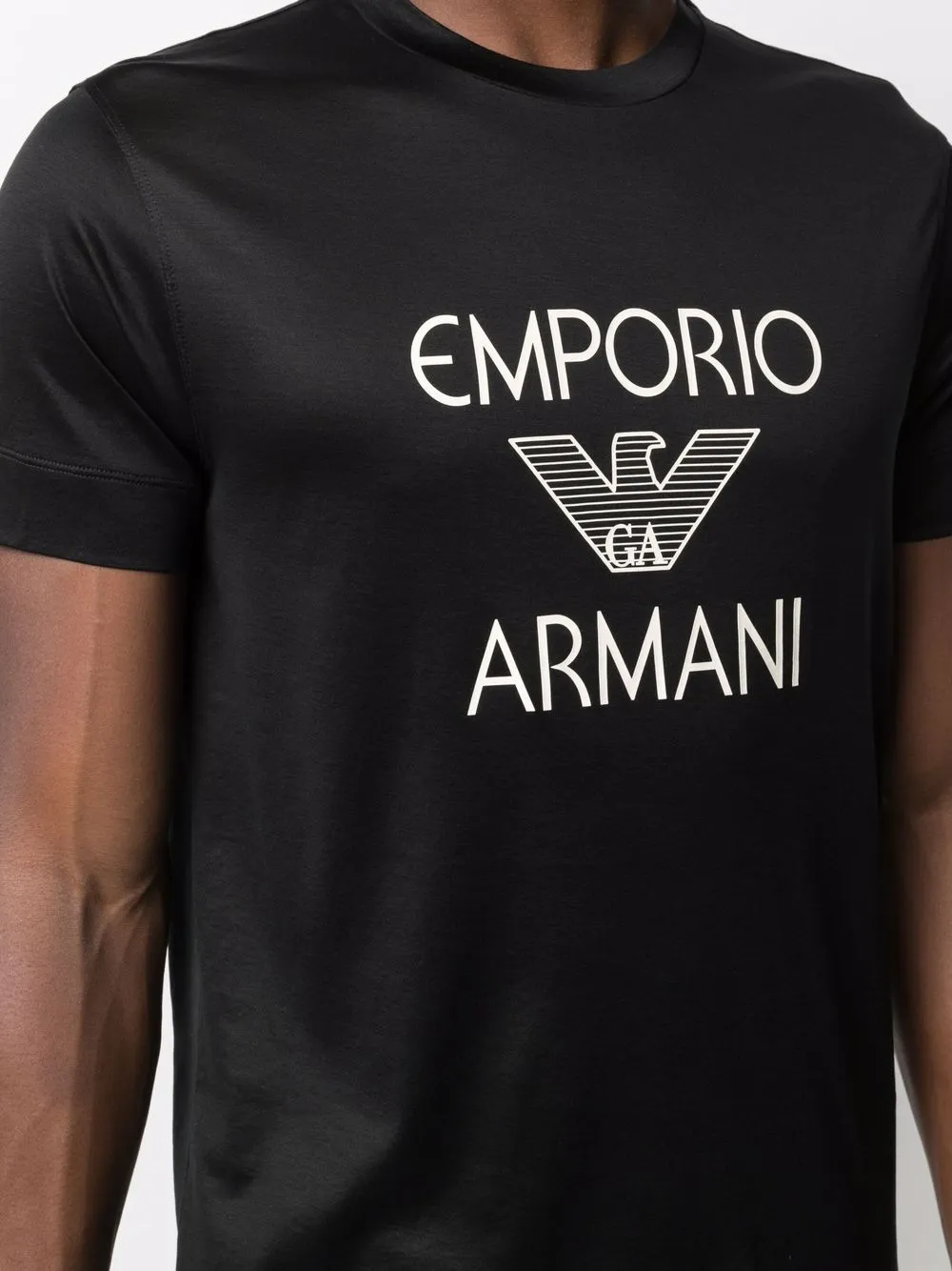 фото Emporio armani футболка с логотипом