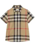 Burberry Kids Vintage Check-print shirt - Neutrals