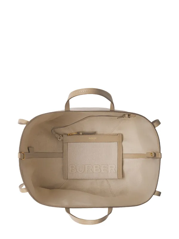 Burberry Mini Horseferry Tote Bag | Neutrals | FARFETCH