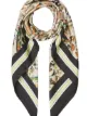 Burberry montage-print silk square scarf