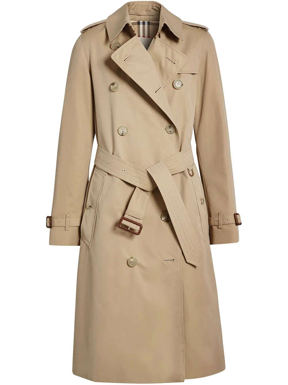 Shop Burberry Kensington Heritage long trench coat with Express Delivery -  FARFETCH