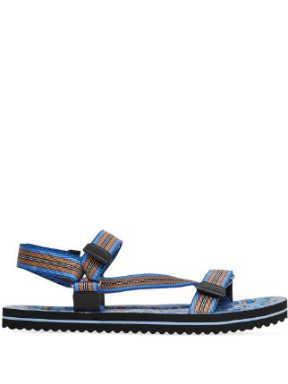 Burberry icon stripe sandals hot sale