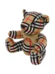 Burberry Kids check print Thomas Bear soft toy