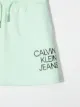 Calvin Klein Kids logo-print mini skirt