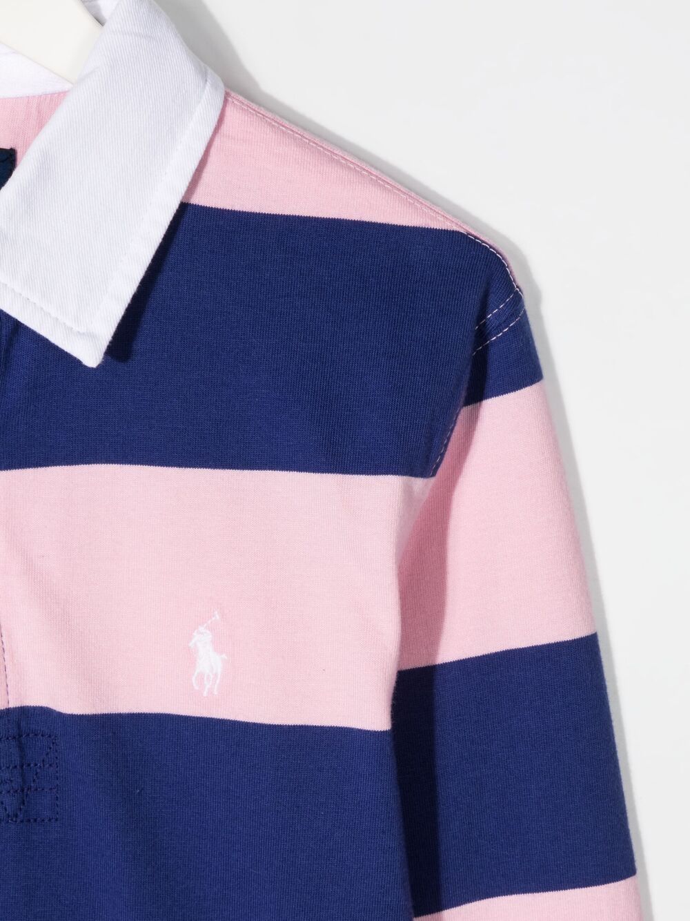 фото Ralph lauren kids рубашка-регби polo pony в полоску