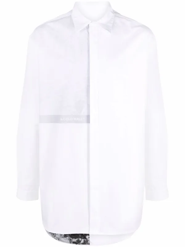 COLD-WALL* long-length button-up shirt 