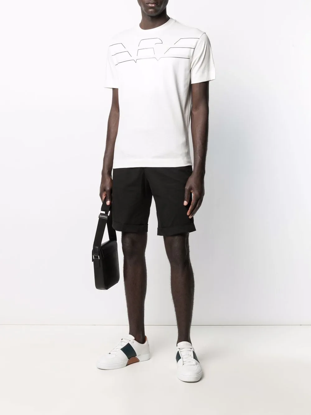 фото Emporio armani футболка с логотипом