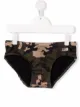 Image 1 of Mc2 Saint Barth TEEN camouflage-print swim trunks