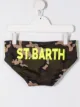 Image 2 of Mc2 Saint Barth TEEN camouflage-print swim trunks