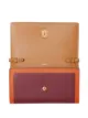 Burberry monogram-plaque continental wallet
