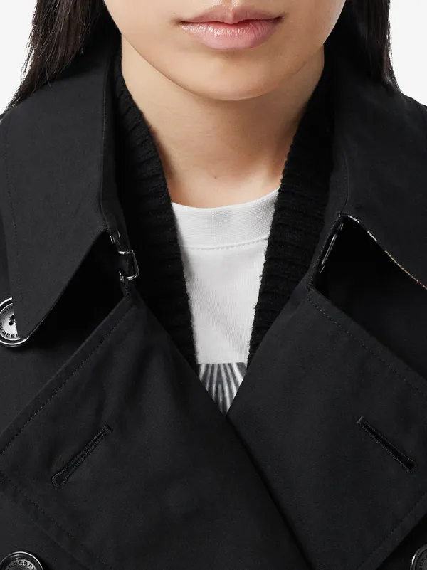 Burberry kensington cheap trench black