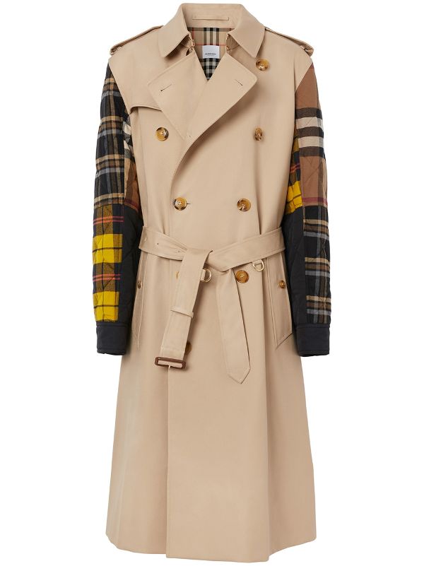 burberry two tone trench